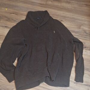 Polo Ralph Lauren Dark Brown Turtleneck Sweater